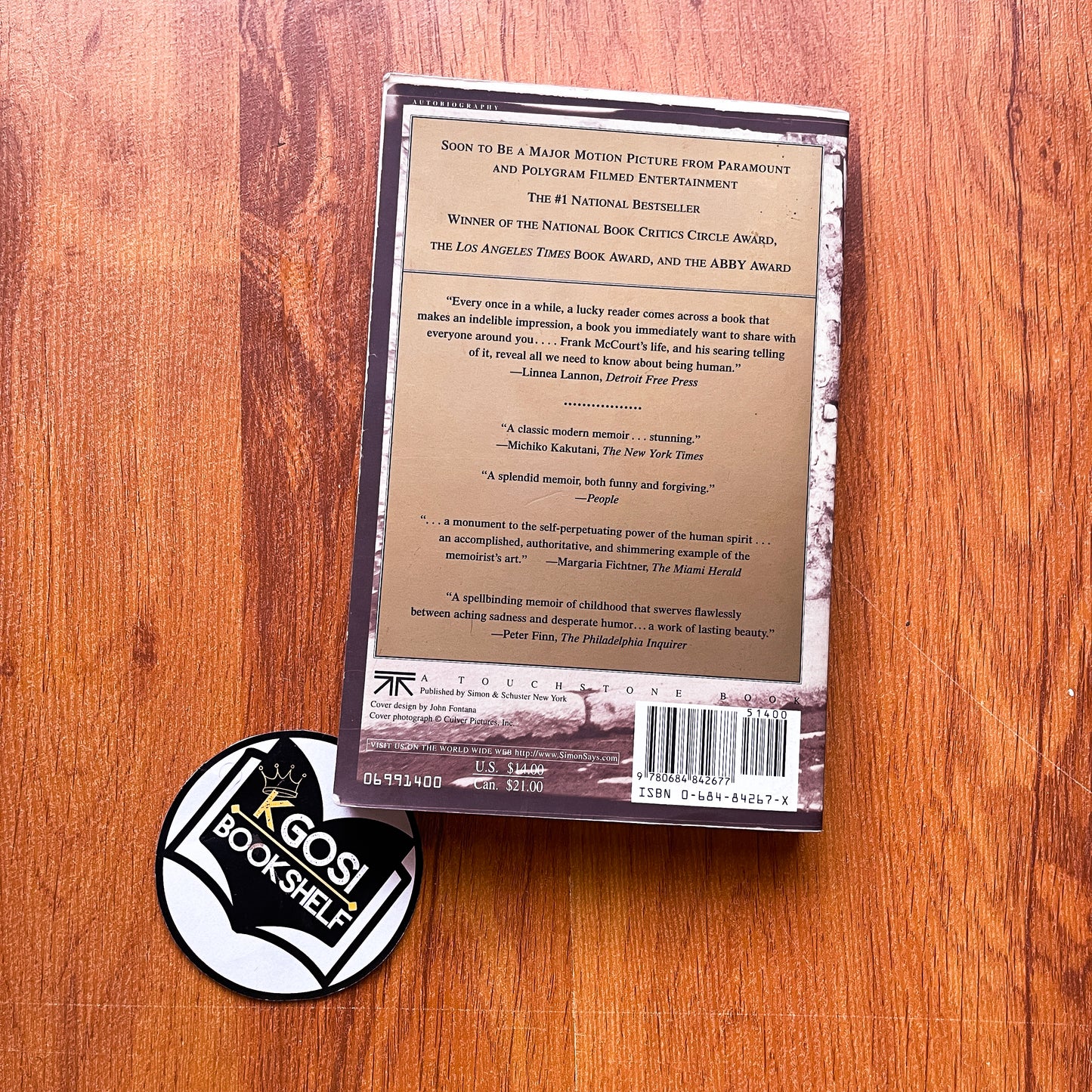 Angela's Ashes - Frank McCourt
