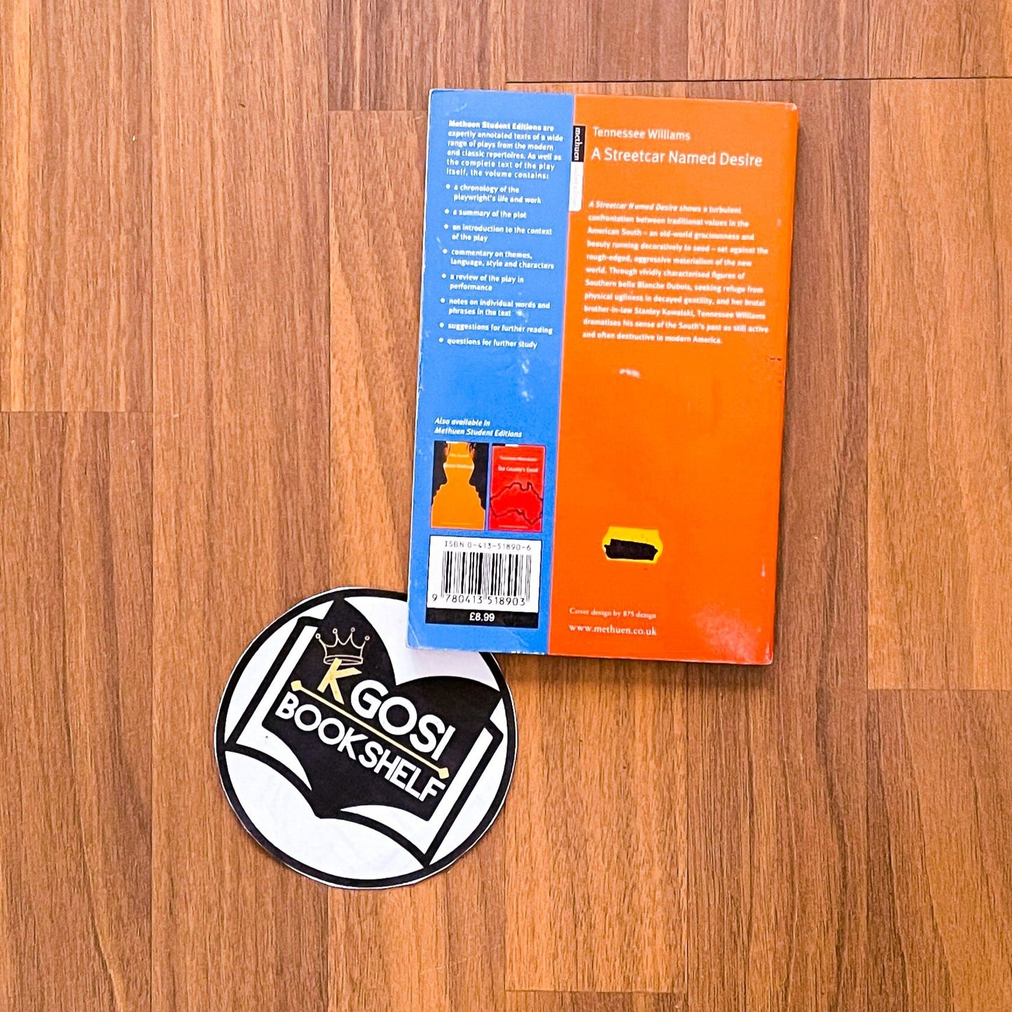 A streetcar named Desire - Tennessee Williams