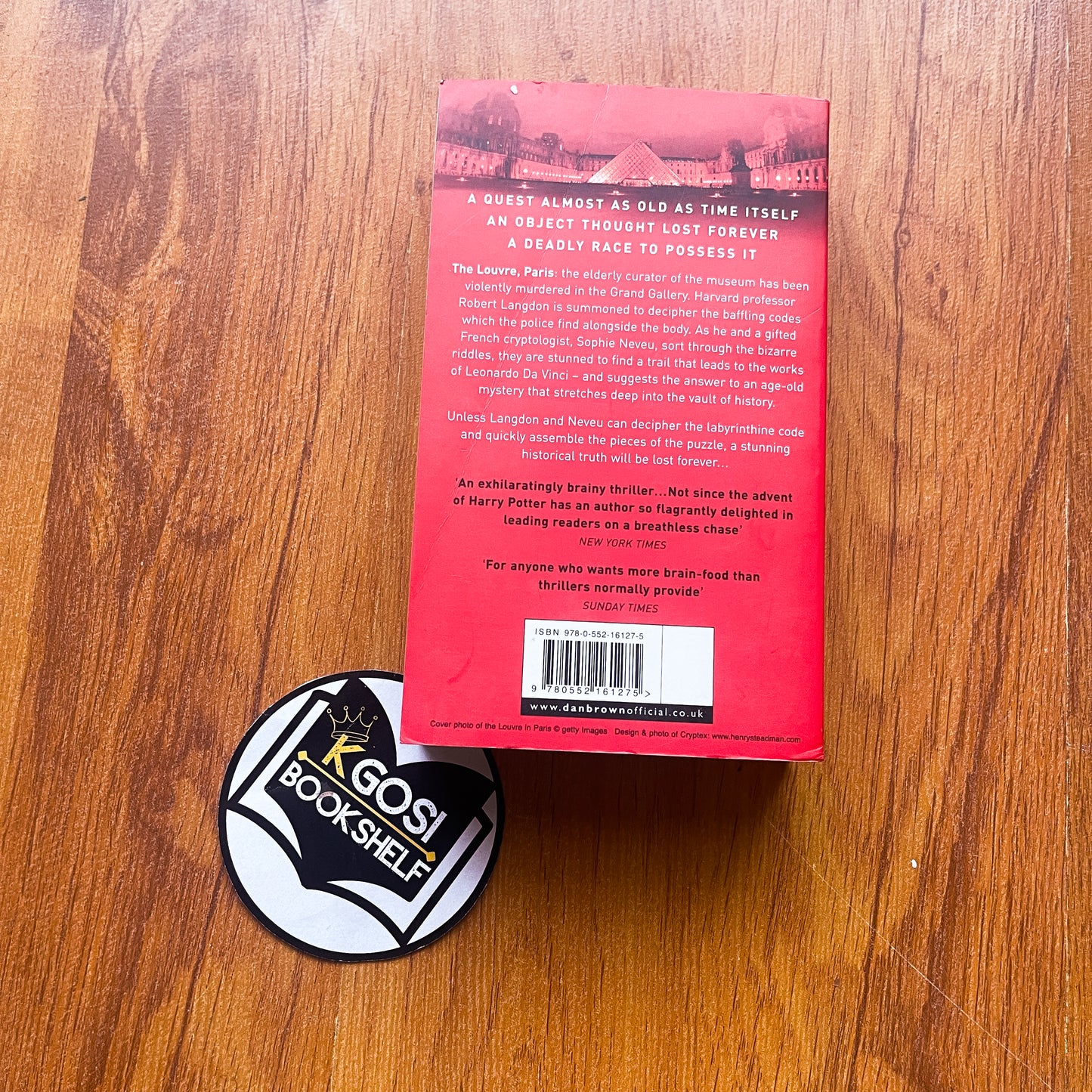 The Da Vinci Code by Dan Brown