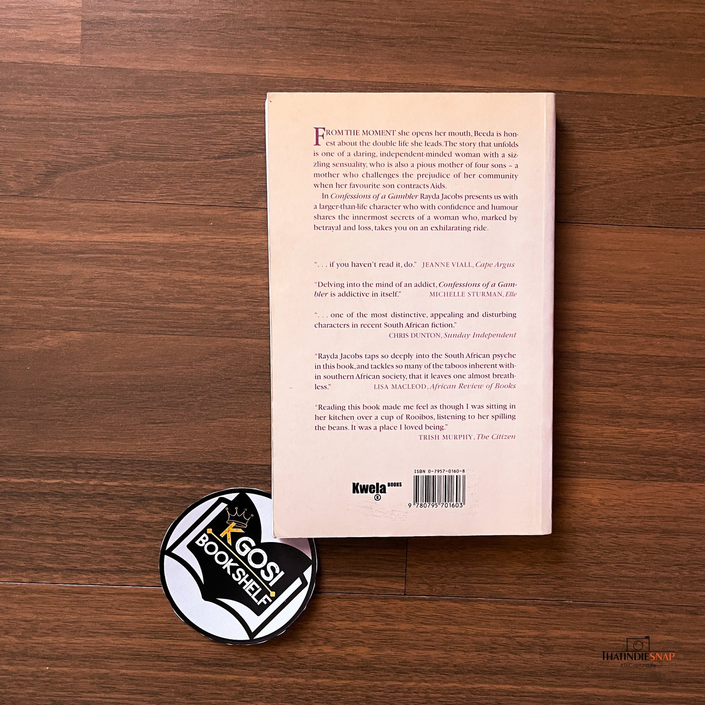Confessions Of A Gambler - Rayda Jacobs