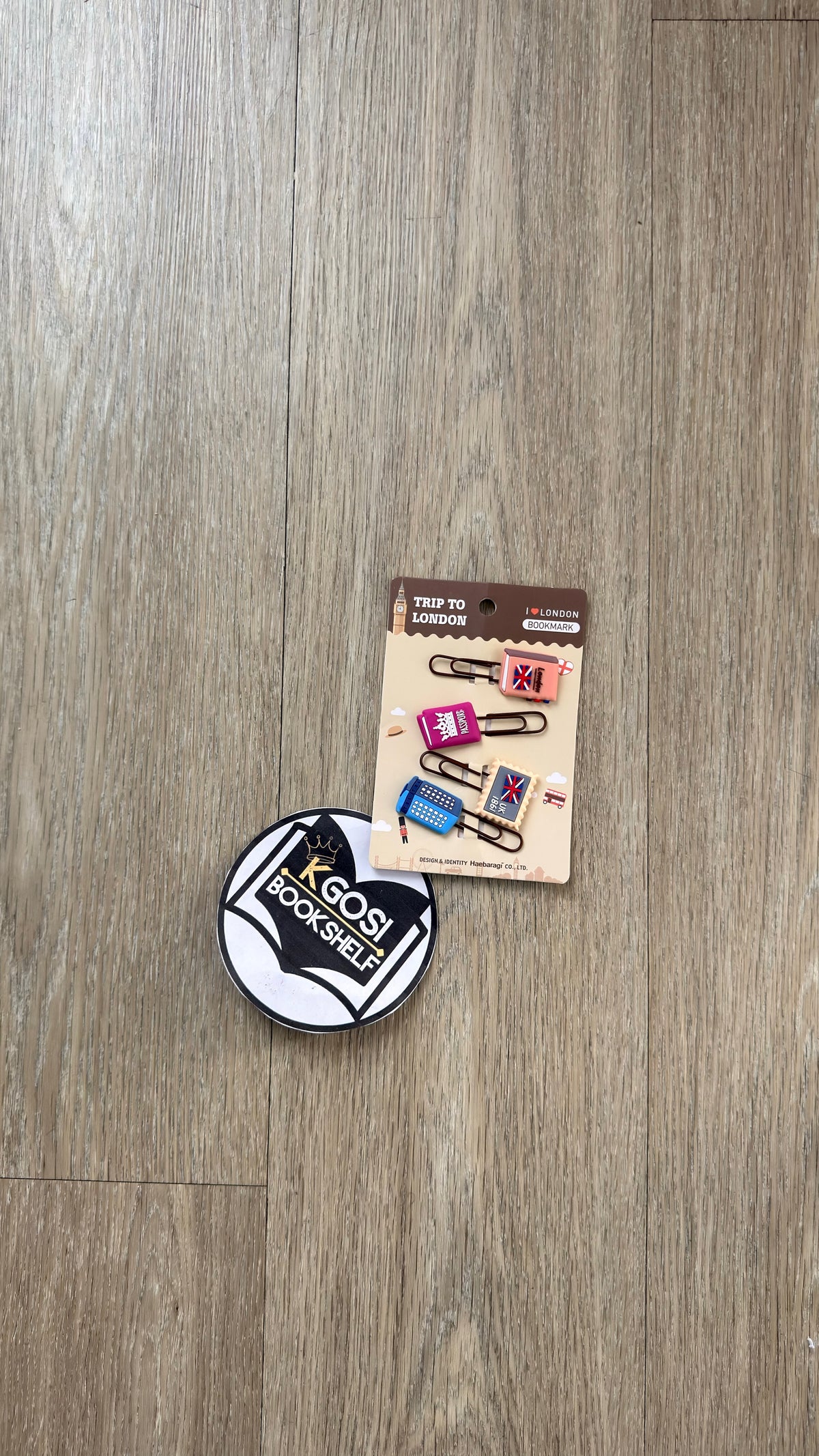 Trip to London Decorative Bookmark Set (4-Pack)